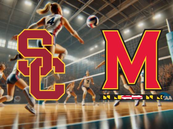 USC Trojans at Maryland Terrapins Women's Volleyball